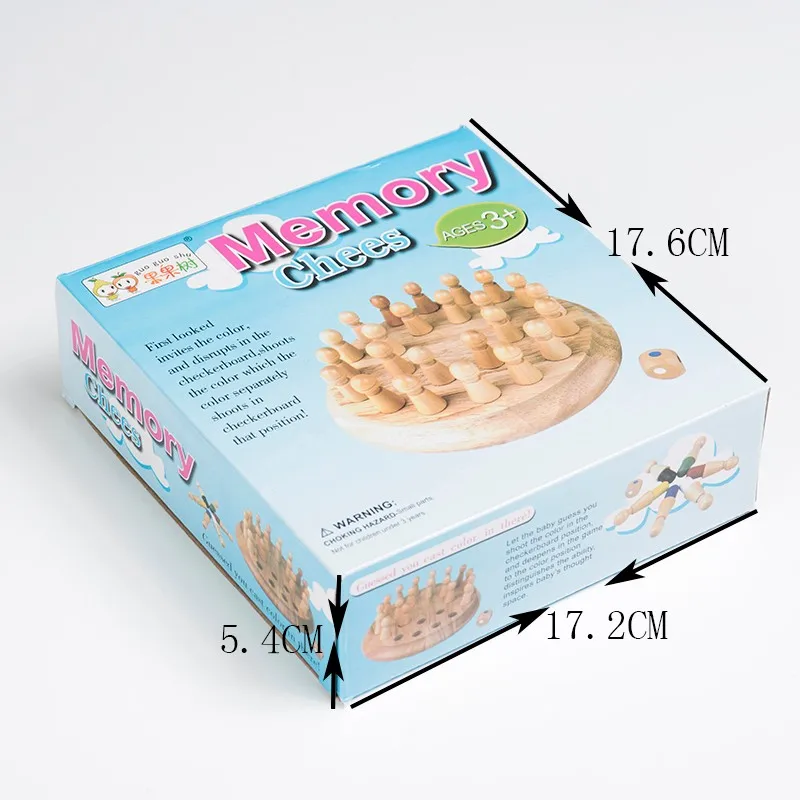 Montessori Kids Toy Baby Wooden Memory Developing Compete Chess Learning Educational Preschool training Brinquedos Juguets