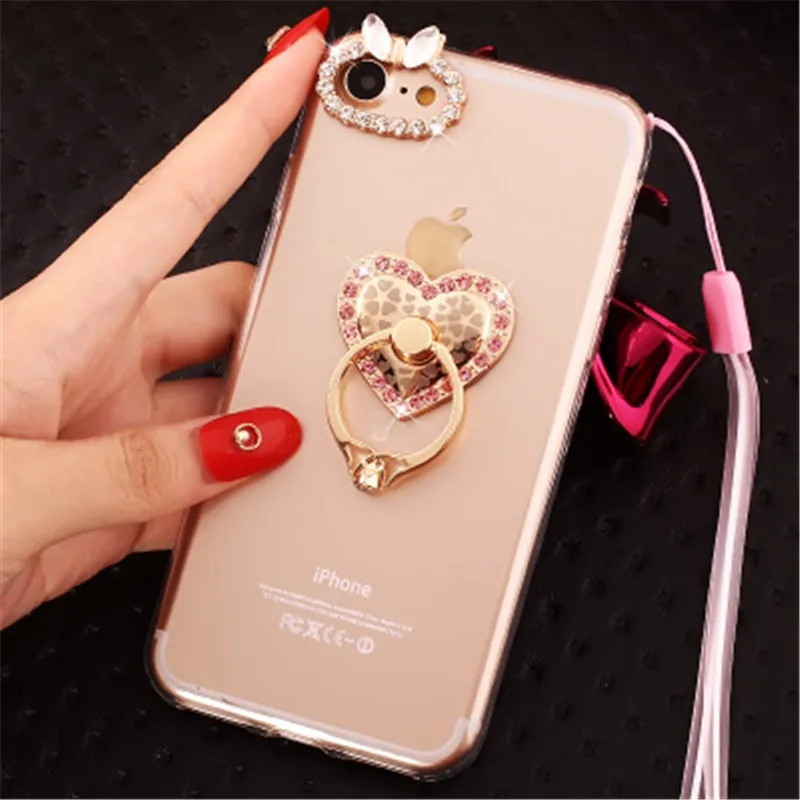 Чехол подставка XSMYiss с блестящим кольцом для iphone X XS чехол MAX XR силиконовый 11 Pro 6 6S 7