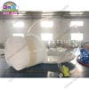 Free Air Blower Transparent Inflatable Lawn Tent Inflatable Clear Bubble Tent For Rent 3
