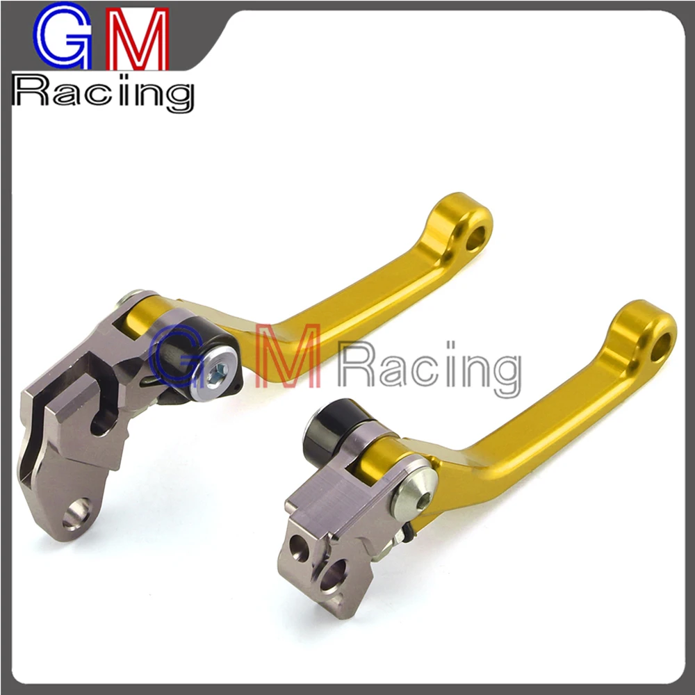 Motorcycle CNC Billet Pivot Foldable Brake Clutch Levers For SUZUKI