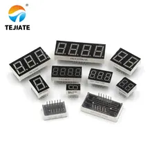 0,56 дюймовый светодиодный дисплей 7 сегментный 1 бит/2 бит/3 Бит/4 бит цифра трубка Красный общий катод/анод цифровой 0,56 дюйма светодиодный 7-сегментный