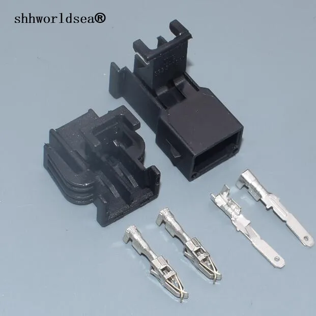 Shhworldsea 2 Pin Женский Мужской ABS датчик Автомобильный разъем для двери свет лампы