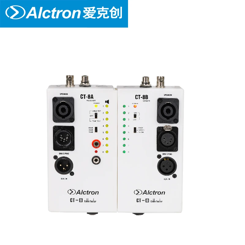 Teste para o Cabo da Diversidade Estão na Boa Alctron Multi-pirpose Audio Cabo Tester se Eles Concdição ou Não Ct-8 - Image 4