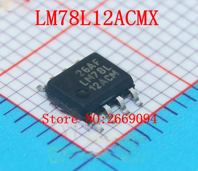 

50PCS /100PCS LM78L12ACM LM78L12ACMX SOP-8 100%NEW and ORIGINAL free shipping