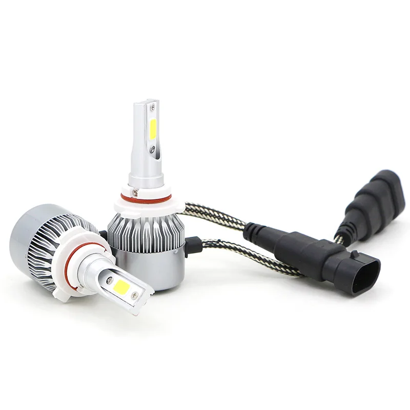 Edislight 9005 HB3 72W 7600LM белый комплект автомобильных светодиодных фар передние лампы
