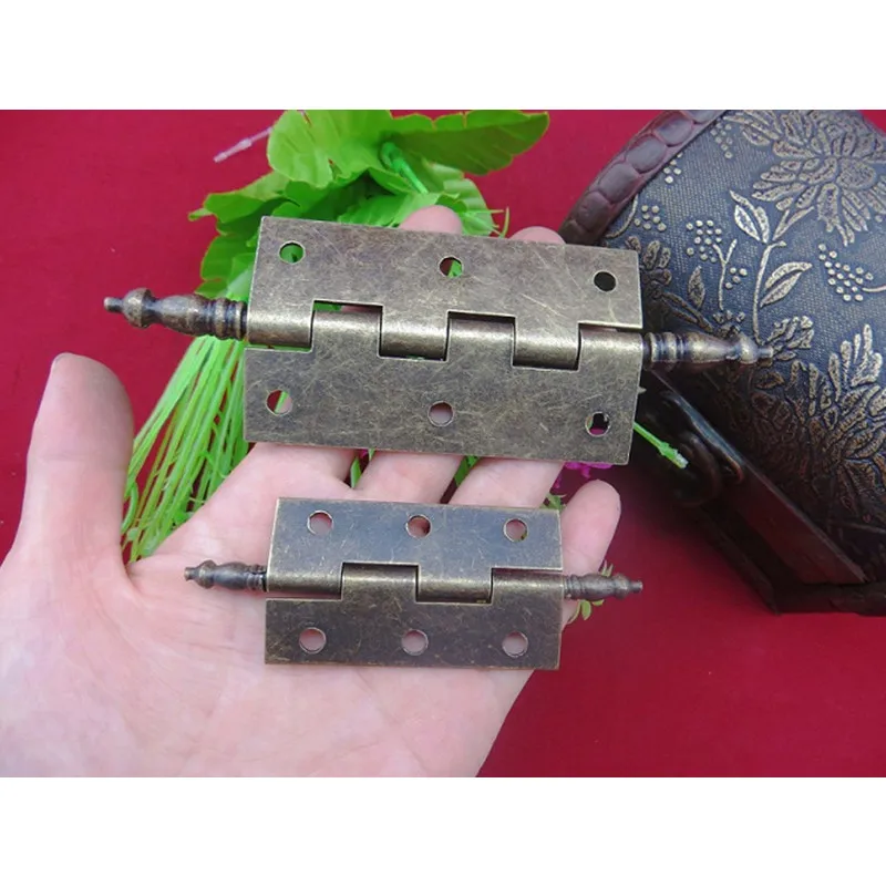 Bronze-Tone-Cabinet-Door-Luggage-Crown-Hinge-6-Holes-Decor-Furniture-Decoration-Antique-Vintage-Old-Style (1)