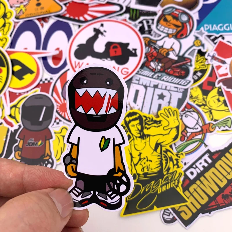 

40PCS many waterproof Decal stickers with day suitcase motorcycle electric car refrigerator computer and other decoration #4009