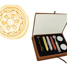 Подробная информация о пользовательских Star Wars Imperial Crest свадебные приглашения Воск печать штамп палку Box Set