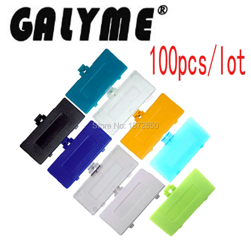 100pcs/lot Repair Plastic Cover Battery Shell Cover Case Housing 9 Color Choose Lid Boy Gift Fit