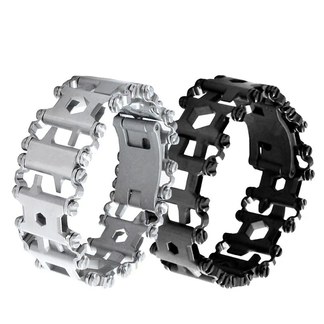 Edc Outdoor Utility Bracelet Hand Catenary Multi Functions For Men Edc Outdoor Utility Bracelet Hand Catenary Multi Functions For Men Tools Hunting Survival Watch Band