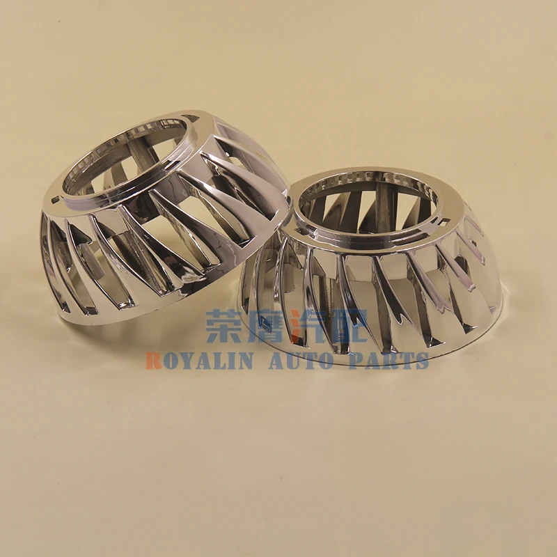 ROYALIN 2шт 2 5 дюймовые спиральные кожухи для Bi Xenon прожектора фары линзы с 80 мм
