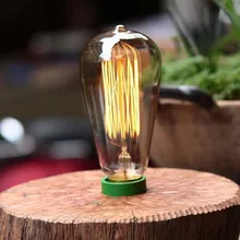 4 шт. St58 светильник ing украшения светильник Классический Винтаж e27 винт крепление можно использовать энергосберегающую лампу или светодиодную лампочку) светильник накаливания 40 Вт