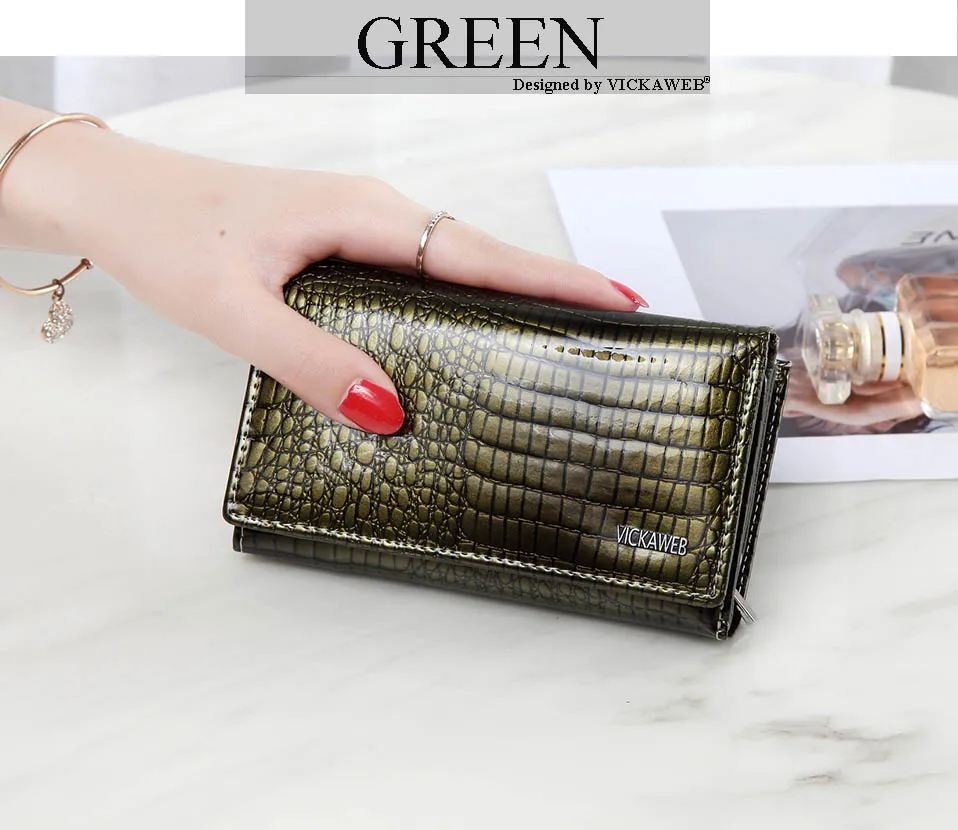 Women Wallet Small Short Genuine Leather Wallet Female Alligator Hasp Coin Purse Women Purses Mini Womens Wallets And Purses-AE2155-016