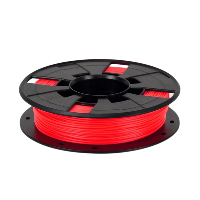 Abs 3d Принтер Нити больше цветов 1,75 мм волокно ПЭТГ 1,75 мм дополнительная катушка для 3D-принтера пластиковые резиновые расходные материалы Carbo - Цвет: Red