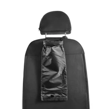 1 шт. портативный автомобильный мусоросборник мешок для мусора Пылезащитная задняя коробка для хранения мусора коробка для шпилек чехол держатель для мелочей Органайзер сумки с карманами мусорное ведро