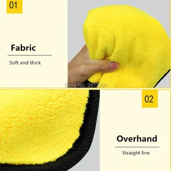 

high quality Car Wash Towel Car Cleaning Cloth FOR peugeot 508 audi a6 bmw f20 hyundai tucson 2019 llavero volkswagen