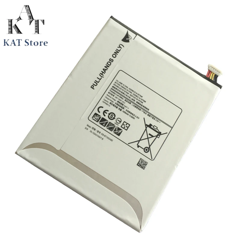 KAT Tablet Batteries For Samsung GALAXY Tab A 8.0 T350 T355 4200mAh Li-ion Battery EB-BT355ABE Quality Guarantee | Мобильные