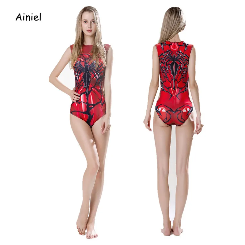 

Spiderman Homecoming Cosplay Costume Avengers Spiderman Gwen Stacy One Piece Swimsuit Halloween Sexy Summer Swimsuit Woman Girls