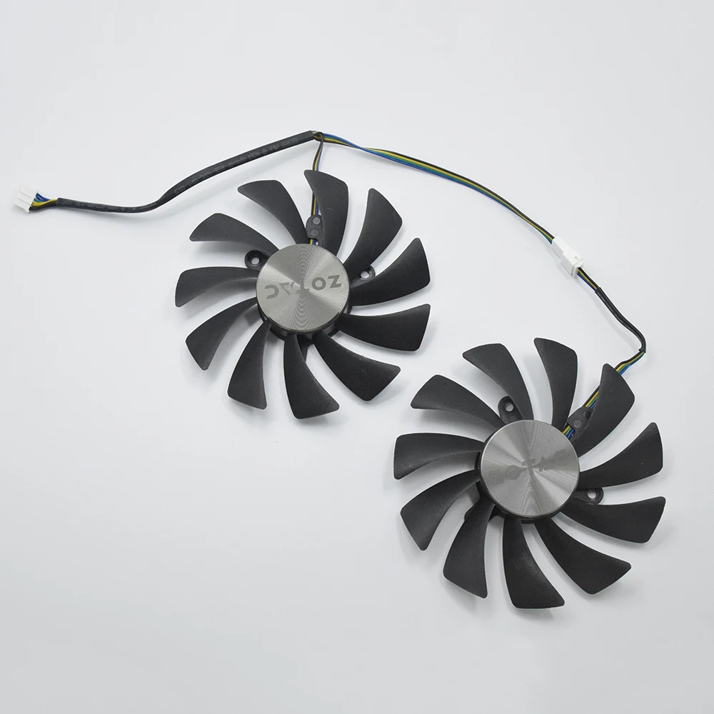 Новый 95 мм кулер вентилятор Замена для ZOTAC GeForce GTX 1070 Ti 1080Ti AMP Edition GPU VGA графика
