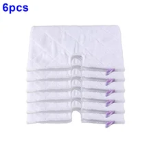 Pack of 6 LTWHOME Microfibre Triangle Steam Pocket Mop Pads Fit for Shark S3501 S3801CO S3901 S3601 Pack of 6 LTWHOME Microfibre Triangle Steam Pocket Mop Pads Fit for Shark S3501 S3801CO S3901 S3601