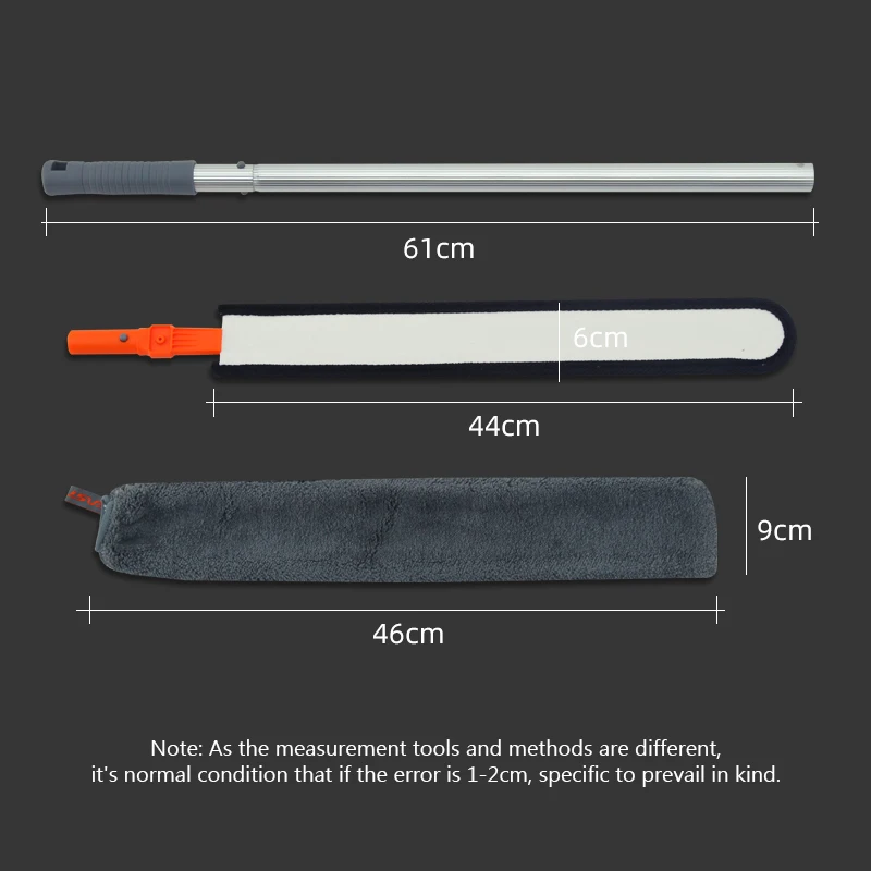 Восток Новое поступление пылеуловитель зазор пылеочиститель Гибкая тряпка из микрофибры с длинной ручкой Бытовая щетка для очистки пыли