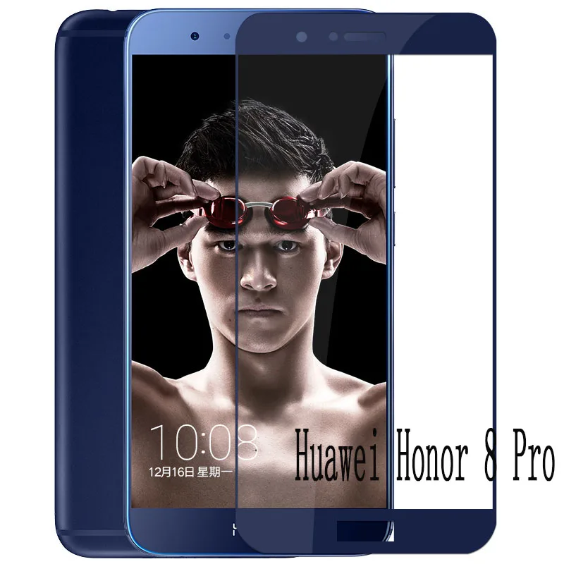 

For huawei honor 8 Pro v8 v9 9 v9 play full cover tempered glass Original 9H 2.5D Explosion-proof screen film protection