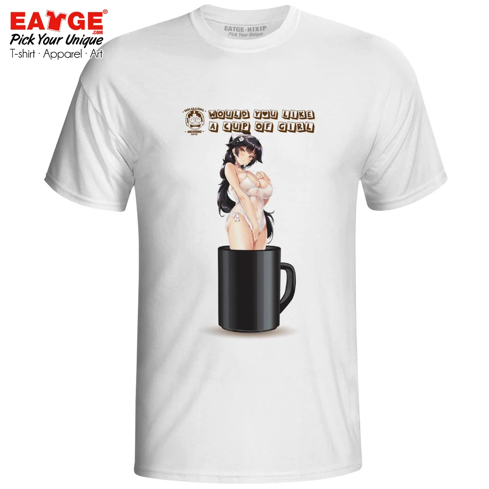 Prinz Eugen In Your Cup, футболка, сексуальная, видео игра, девушка, новинка, скейт, футболка, дизайн, стиль рок, для женщин, мужчин, топ, футболка