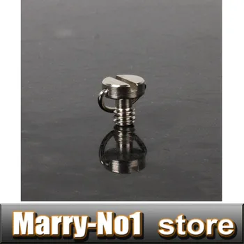 

2pcs Hot Captive 1/4" D-Ring Screw For Camera Tripod Monopod Quick Release Plate Free Shipping