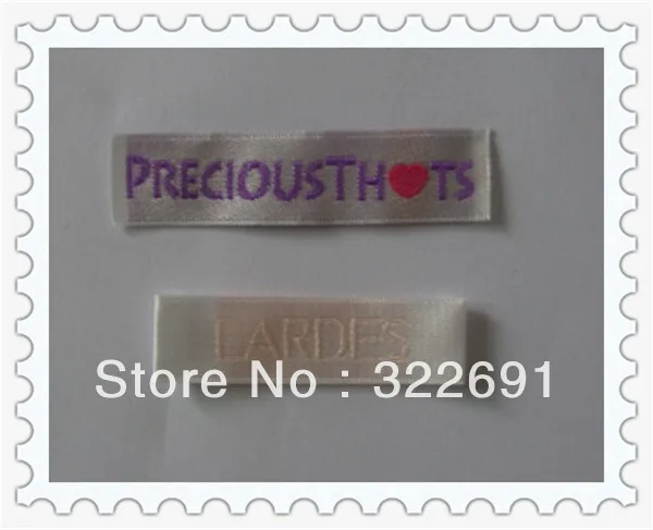 2013 Directly factory satin woven cloth labels | Дом и сад