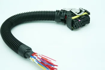 

36 Pins/Way EDC7 Common Rail ECU Connector Auto PC Board Socket With Wiring Harness Pigtail For Bosch 1928404195