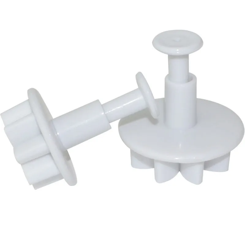 4 шт./компл. пластиковый инструмент для выпечки с весенним давлением белая