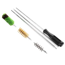 Универсальный набор для чистки 3 в 1, щетка для чистки труб, щетка для чистки ружья, инструмент для чистки ружья, принадлежности для охоты