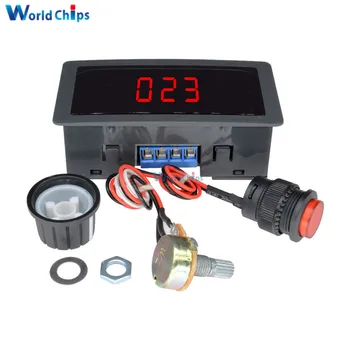 

DC 6V-30V 12V 24V MAX 8A 16kHz Adjustable PWM Motor Speed Controller Digtal Display DC motor Control CV Governor Switch