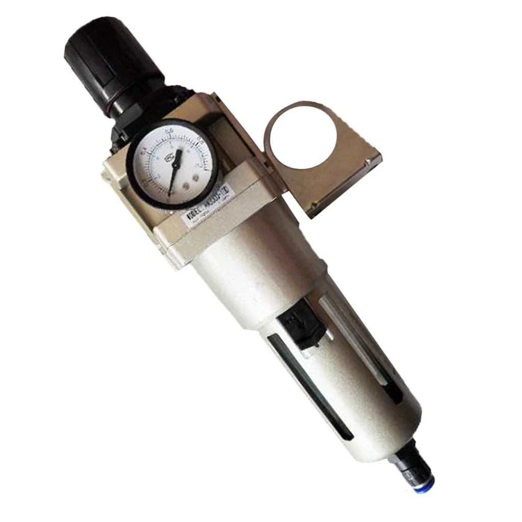 AW5000-10D 1/4' Air Filter Regulator Moisture Trap Pressure Gauge Compressor
