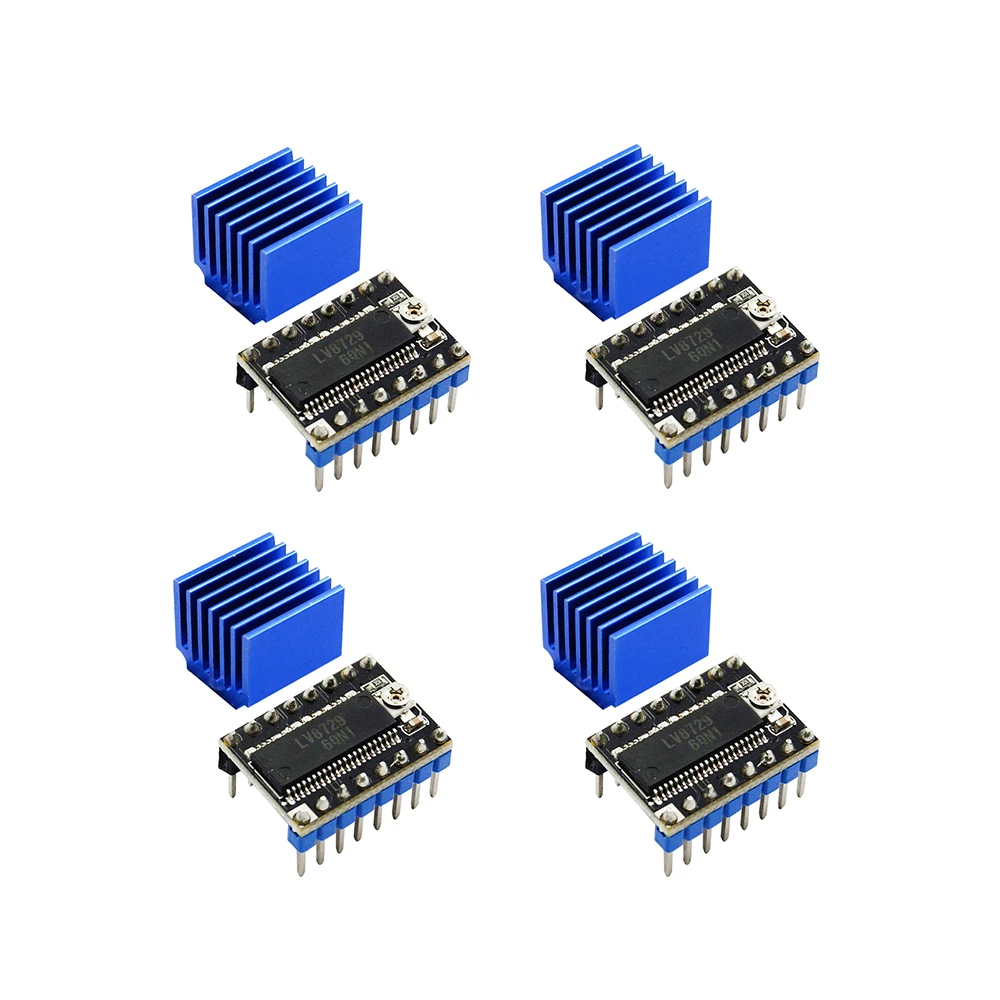 Peças de Impressora Módulo do Driver Compatível com Lerdge Lote Lv8729 4-camada Pcb Ultra Silencioso Stepper Motor Driver 3d 4 Pçs - 5 Peças e acessórios em 3D