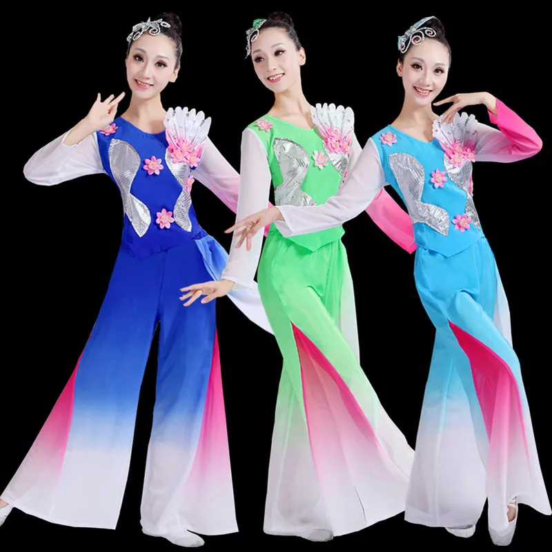 Женский классический костюм Hanfu hmong в китайском стиле Национальный танцевальный