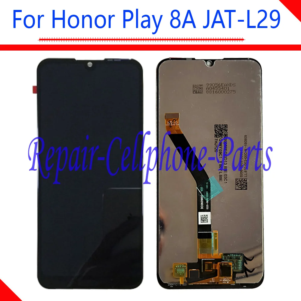 6 09 дюймовый черный новый для Hua wei Honor 8A телефон/Honor Pro Полный ЖК-дисплей + фото с