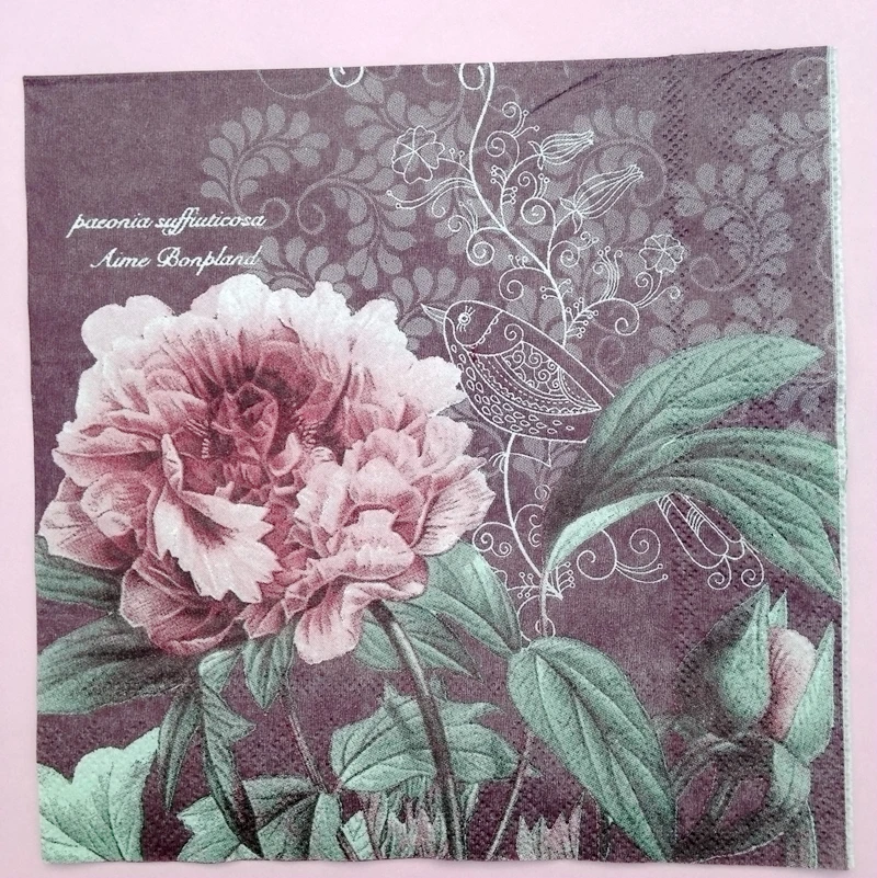 flower print paper napkins barca fontanacountryinn com flower print paper napkins