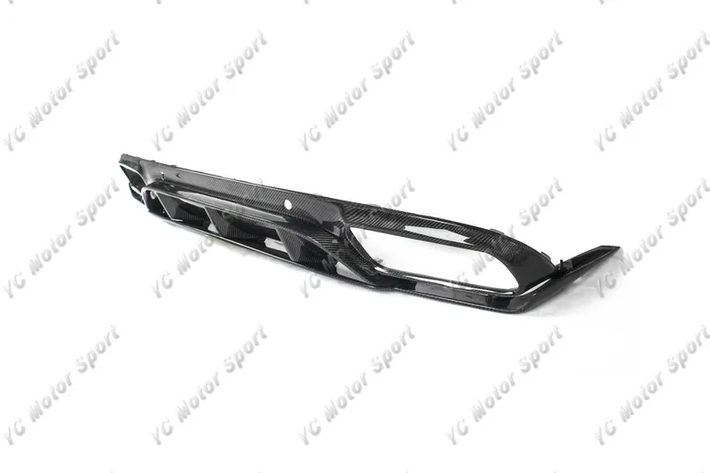 2016-2018 Mercedes Benz C205 C63 Coupe OEM Style Rear Diffuser with Edition 1 Style Underboard CF (4)