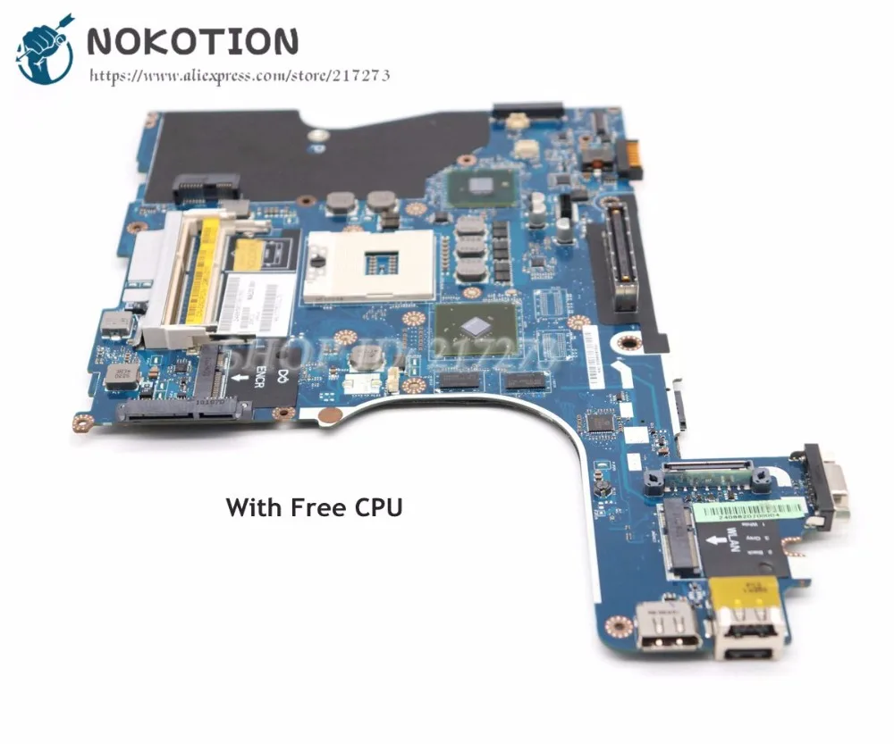 NOKOTION для ноутбука Dell Latitude E6510 материнская плата CN 0NCPCN новинка 22 LA 5573P QM57 DDR3 GPU