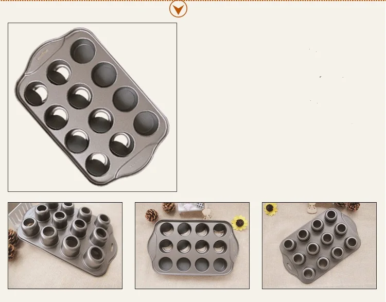 Антипригарная мини форма для чизкейков, 12 подсчета съемный нижний Кекс Маффин металлическая форма для выпечки Посуда для выпечки