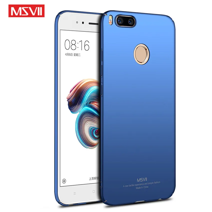 MSVII PC жесткий чехол для xiaomi mi A1 Чехол полная Защита задняя крышка xiomi miA1 A 1 64GB