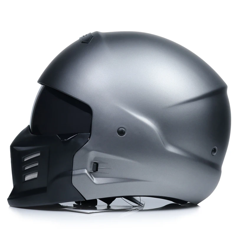 DOT Сертифицированный ретро-шлем мотоциклетный локомотив мотошлем индивидуальная комбинация съемный полный шлем половина шлем - Цвет: 5