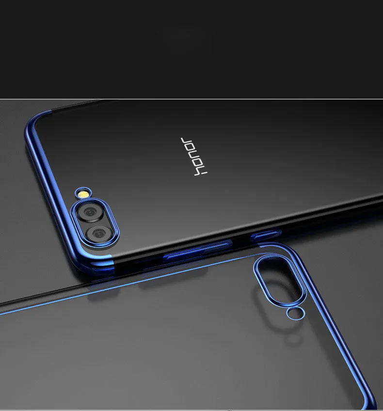 TRISEOLY покрытие ТПУ чехол для Huawei Y6 Y5 Prime 2018 Honor 10 Lite V9 V10 8X Enjoy 7 8 Nova 2 3 прозрачный