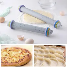 Non-Stick Силиконовая Скалка Фондант Регулируемый Mold Roller DIY украшения торта инструмент Кухня гаджеты Аксессуары для выпечки