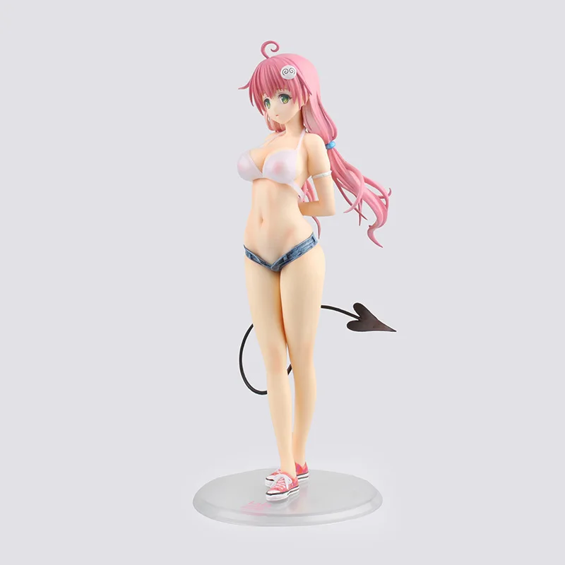 

Anime MF TO LOVE RU Darkness Lala Satalin Deviluke Bikini Ver PVC Action Figure Model Sexy Toy 26cm 10