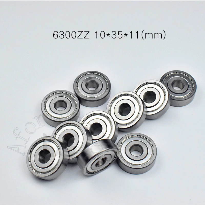 6300ZZ 10*35*11 (мм) 1 шт. подшипник герметичный металлический тонкий настенный 6300 6300Z из