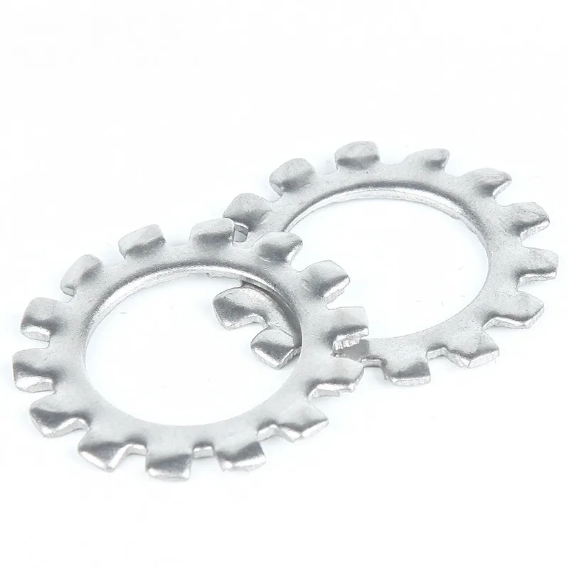 20PCS M3 M4 M5 M6 M8 M10 M12 GB862.1 304 Stainless Steel External Tooth Anti-skid Gasket | Обустройство дома
