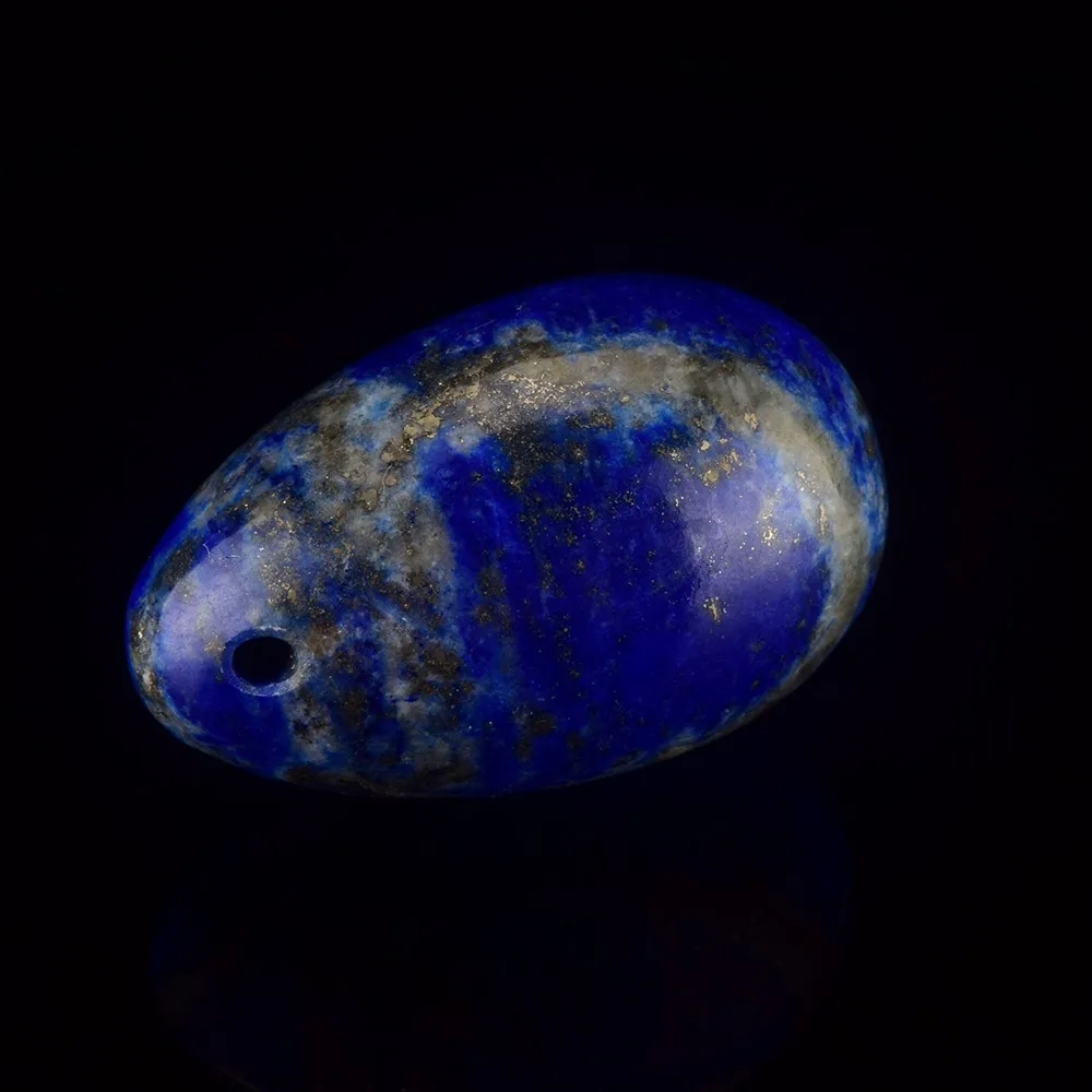 

Drilled Natural Lapis Lazuli Yoni Eggs Crystal Sphere Pelvic Kegel Exercise Vaginal Tightening Ben Wa jade for Women Health Care