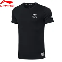 Li-Ning Men Wade Basketball One Last Dance Jersey Regular Fit Cotton LiNing Breathable Sports T-shirts Tees Tops AHSP673 CAMJ19